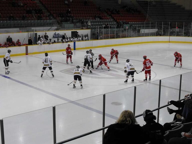 OUA playoff faceoff Feb 16, 2012 Windsor Lancers, York Lions