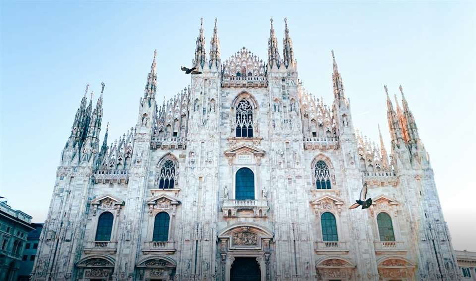 Resebild från Milano.