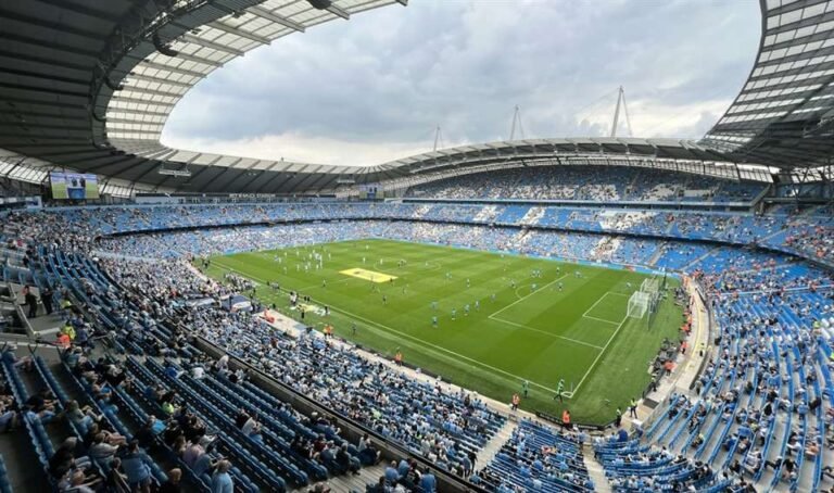 Arkivbild av Etihad Stadium.