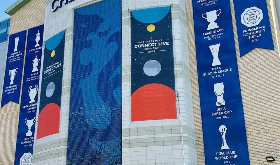 Arkivbild av Stamford Bridge.