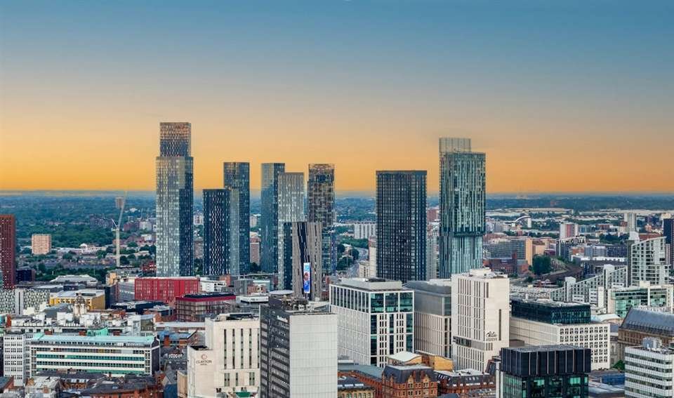 Resebild från Manchester.
