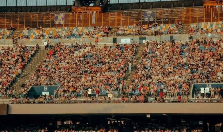 Arkivbild av Stadio Diego Armando Maradona.