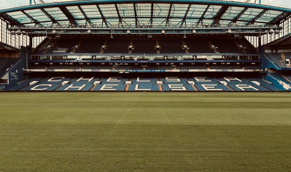 Arkivbild av Stamford Bridge.