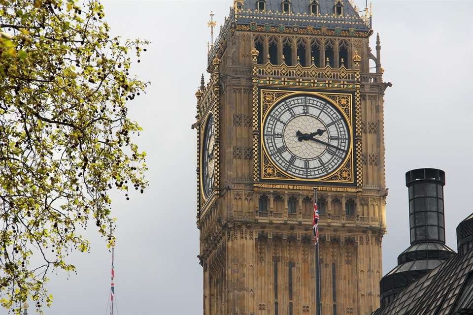 Resebild från London.